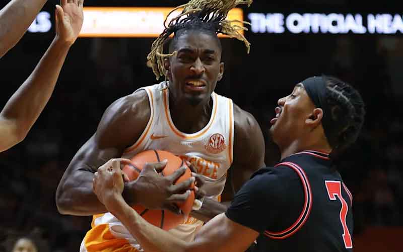 Tennessee 74, Georgia 56