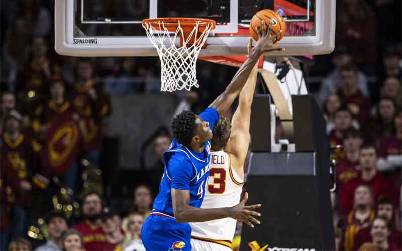 Iowa State 74, Kansas 57