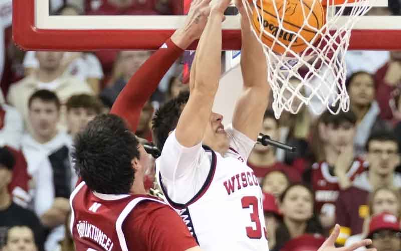 Wisconsin 83, Nebraska 55