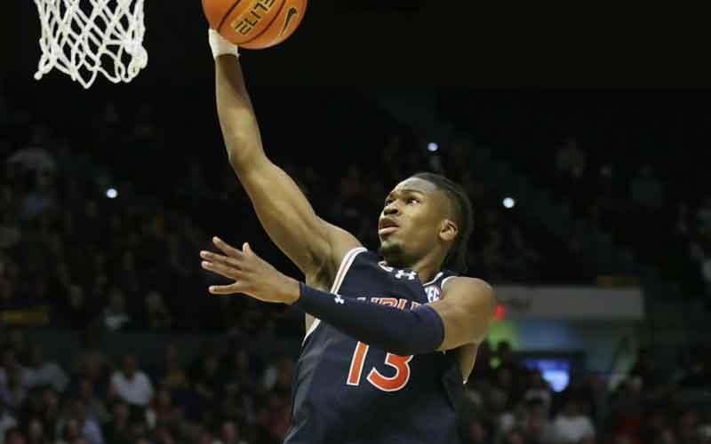 Auburn 87, Louisiana State 74