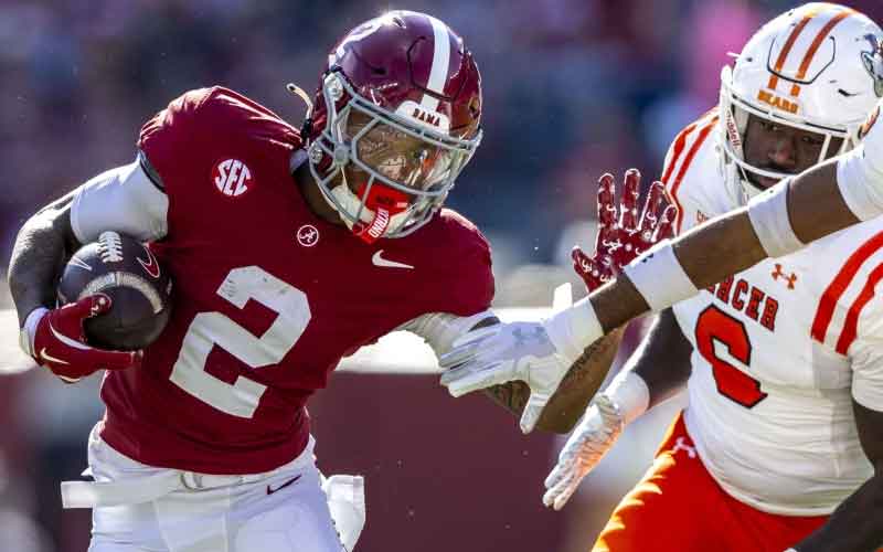 Alabama 52, Mercer 7