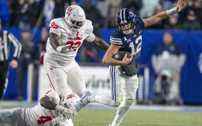 Brigham Young 30, Houston 18