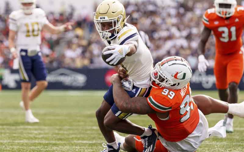 Georgia Tech 28, Miami 23