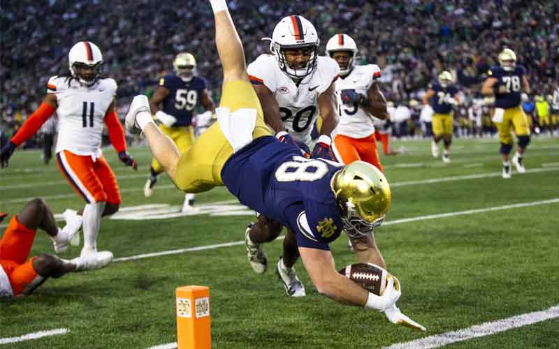 Notre Dame 35, Virginia 14