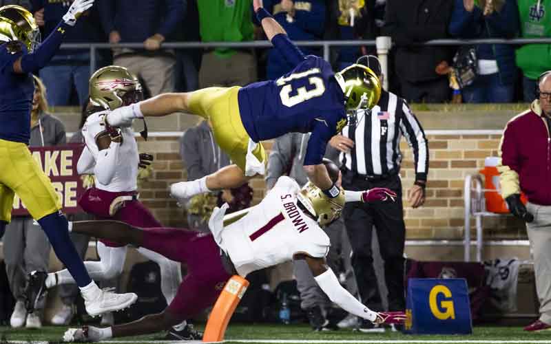 Notre Dame 52, Florida State 3