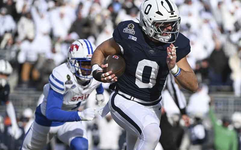 Penn State 38, Southern Methodist 10