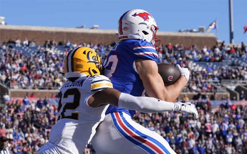 Southern Methodist 38, California 6