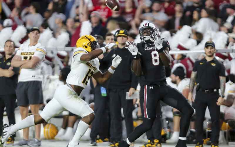 South Carolina 34, Missouri 30