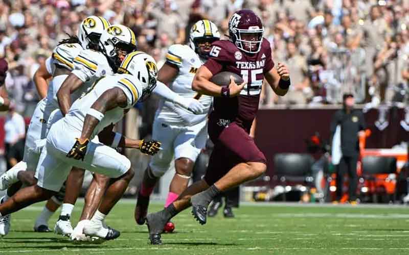 Texas A&M 41, Missouri 10