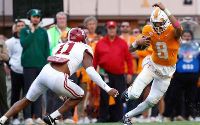 Tennessee 24, Alabama 17